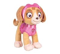 PAW PATROL p:os 31824 Peluche Skye, bambola morbida ca. 19 cm, adatta anche per i più piccoli, meravigliosamente morbida, bambola da coccolare e amare