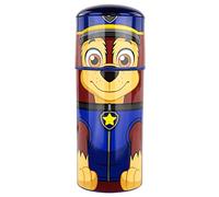 PAW PATROL p:OS 33663 - Borraccia per Bambini Chase Design, ca. 350 ml, a Prova di perdite, con Cannuccia Integrata, in plastica (Tritan), Senza bpa e ftalati
