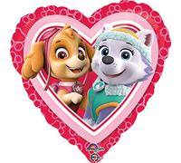 Paw Patrol - Palloncino a cuore, colore: Rosa (Anagram 34302-01)