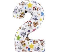 Paw Patrol Palloncino Numero 2 Grabo Made In Italy Palloncini per feste per bambini con paw patrol, in foil brillante con cannuccia. 53x71cm
