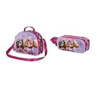 Paw Patrol Paramount Mighty - Borsa Porta Merenda 3D + Astuccio Doppio 3D