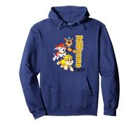 Paw Patrol Pawsome Pals Bold Vertical Text Design Felpa con Cappuccio