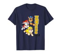 Paw Patrol Pawsome Pals Bold Vertical Text Design Maglietta