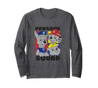 Paw Patrol Pawsome Squad Vintage Pup Trio Maglia a Manica