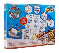 PAW PATROL - Set di Penne Spray Colorate - Set da Disegno e Colorazione ad Aerografo per Bambini con Pennarelli e Stencil (PW22364)