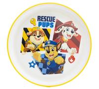 Paw Patrol - Piatto per bambini riutilizzabile bicolore con fondo antiscivolo