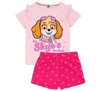 Paw Patrol Pigiama Bambina | Kids Toddlers Skye Pink T-Shirt Pantaloncini Pjs Set | Regali di Merchandising del Personaggio