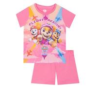 Paw Patrol Pigiama Bambina | Pigiami Ragazza Chase, Marshall E Skye | Pigiami Estivi | Pigiama Bambino Manica Corta | Blu 18-24 Mesi