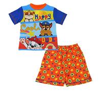 Paw Patrol Pigiama Corto Bambino Chase Marshall Rubble, Multicolore, 18-24 Mesi