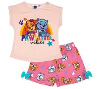 PAW PATROL Pigiama corto da ragazza, Colore: rosa., 116