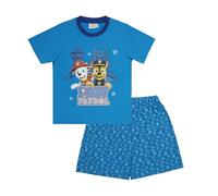 PAW PATROL Pigiama corto per ragazzi Chase Marshall Cani, Azzurro, 116