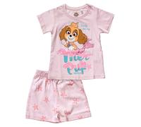 PAW Patrol Pigiama 'Skye' blu neon / marrone / rosa / rosa chiaro Bambini PAW Patrol 110