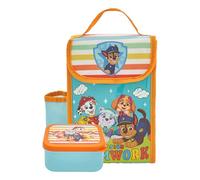 Paw Patrol Polar Gear Toys - Borsa per il pranzo per bambini con portapranzo per bambini, per ragazzi e ragazze, per il rientro a scuola, borsa termica per il pranzo con tasca per bottiglia e