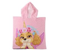 Paw Patrol Poncho in microfibra per bambini per spiaggia e piscina - Poncho in microfibra bambino bambina con cappuccio ad asciugatura rapida