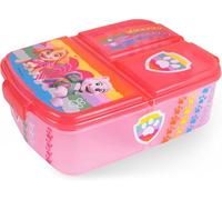 Paw Patrol P os 33429 - Portapranzo per bambine con design multicolore e 3 scomparti chiusura a clip, circa 14 x 18,5 5,5 cm, in plastica, senza bisfenolo o ftalati [modello assortito]