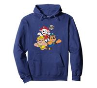 Paw Patrol Pup Jump Trio With Classic Badge Logo Felpa con Cappuccio