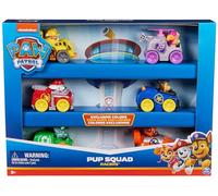 PAW Patrol Pup Squad Racers, Confezione Regalo con 6 veicoli, giocattoli per bam