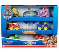 PAW Patrol Pup Squad Racers, Confezione Regalo con 6 veicoli, giocattoli per bam