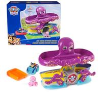 PAW Patrol Pup Squad - Set da gioco polpo con rampa, rampa, Chase Pup Squad Racer e calamaro per bambini, adatto per bambini dai 3 anni in su