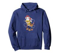 Paw Patrol Pup Stack Trio With Heart Outlines Felpa con Cappuccio