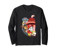 Paw Patrol Pups On Tower Slides Maglia a Manica