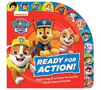 Paw Patrol PAW Patrol Ready for Action Tabbed Board Book (Libro di cartone)