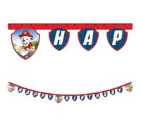 Procos Paw Patrol - Striscione di carta FSC con scritta "Happy Birthday"