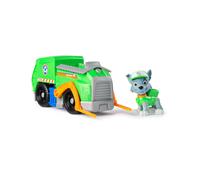 Paw Patrol, Camion per la Raccolta di Rifiuti di Rocky, Veicolo e Personaggio Rocky, Giochi Bambini, 3+ Anni