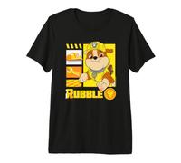 Paw Patrol Rubble Action Icon Maglietta Premium