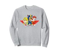 Paw Patrol, Rubble Chase, Marshall, Design d'azione in Stile Salvataggio Felpa
