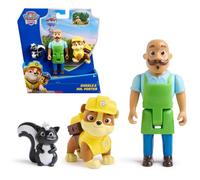 Paw Patrol – Set di figure giocattolo Rubble e Mr Porter con puzzola – 3+