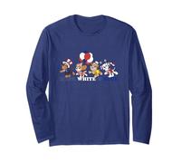 Paw Patrol Ruff White And Blue 4th Of July Parade Maglia a Manica