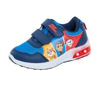 Paw Patrol Scarpe da ginnastica da bambino con luci lampeggianti Chase Marshall, Giallo Blu Rosso, 24 EU
