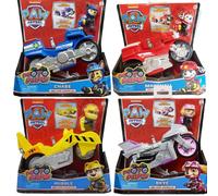 Paw Patrol Serie motociclistica originale Veicolo Auto Ryder Tracker Everest Chase Rex Skye Rocky Marshall Action Figure Giocattolo regalo