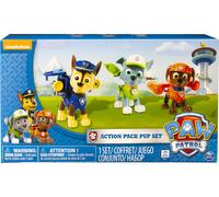 PAW PATROL Set 3 Cuccioli Action Pack (Chase, Rocky e Zuma)