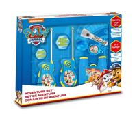 PAW PATROL SET AVVENTURA 3 IN 1: WALKIE TALKIE, BINOCOLO, BUSSOLA E TORCIA