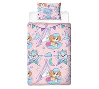 PAW PATROL Set Copripiumino Singolo Pigiama Party per Bambini Reversibile Letto