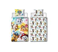 Paw Patrol Splodge Set Copripiumino Singolo Bambini Letto 2-in-1 Design Pannello