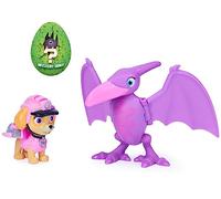 PAW PATROL Set di action figure di Dino Rescue Skye e dinosauro, per bambini dai 3 anni in su