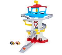 PAW Patrol , Set Di Gioco Adventure Bay Pista da Corsa Die Cast con 2 Veicoli Esclusivi, In Scala 1:55