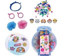 Paw Patrol Set di gioielli di bellezza | Gioielli creativi con oltre 100 pezzi per ragazze | Crea collane, anelli e braccialetti con i personaggi preferiti