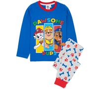 Paw Patrol Set pigiama blu a manica lunga e gamba lunga, ragazzi