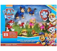 Paw Patrol, Set Regalo con 8 Personaggi da Collezione Kitty Catastrophe, per Bambini dai 3 Anni in su