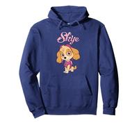 Paw Patrol Skye Action Pose Salvataggio Cucciolo Carino Cartoon Artwork Felpa con Cappuccio
