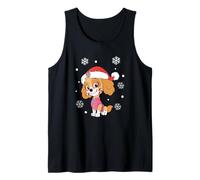 Paw Patrol Skye Christmas Hat And Candy Cane Canotta