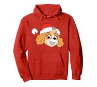 Paw Patrol Skye Christmas Santa Hat Felpa con Cappuccio