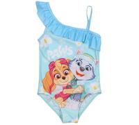 Paw Patrol Skye Everest Costume da Bagno Intero da Bambina per LA Piscina, Costume da Bagno Blu da Bambina (IT, Numero, 110, 116, Regular, Paw Patrol)