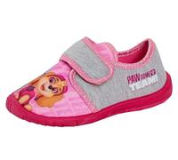 Paw Patrol Skye Everest - Pantofole da bambina, facili da allacciare, antiscivolo, per la casa dei bambini, Grigio e rosa., 28 EU