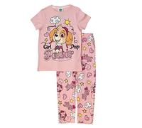 Paw Patrol Skye Mädchen Pup Macht Mädchen Langer Pyjama Set Blasses Rosa 110 | Mädchen Paw Patrol Geschenke, School Girls Pjs, Kinderkleidung, Kindergeburtstags-Geschenk-Idee