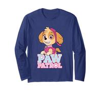 Paw Patrol Skye Salvataggio Cucciolo Azione Pose Cartoon Stile Fumetto Maglia a Manica